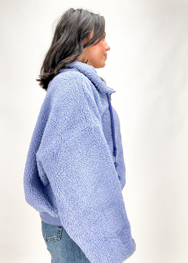 Free People Alpine Sherpa Cardi - Peri