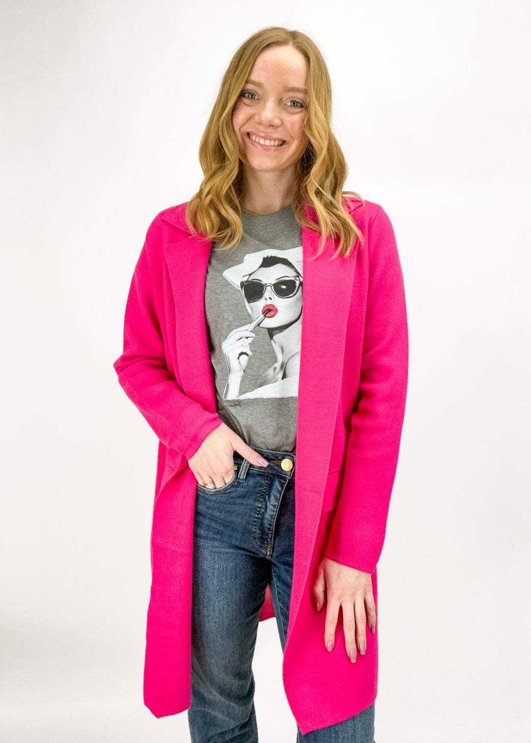 Abbie Collared Cardigan