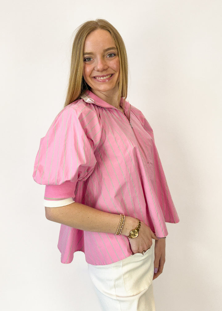 Camille Striped Top