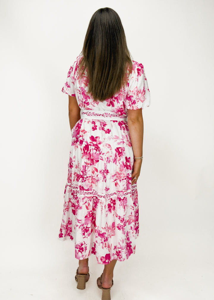 Charlotte Floral Midi Dress