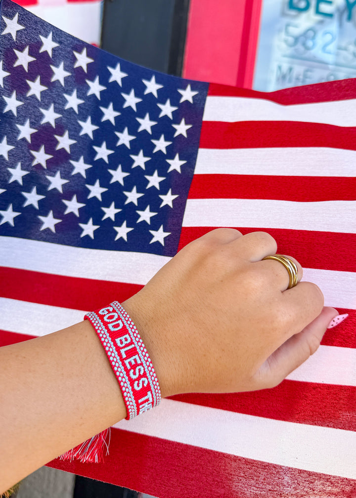 God Bless the USA Bracelet
