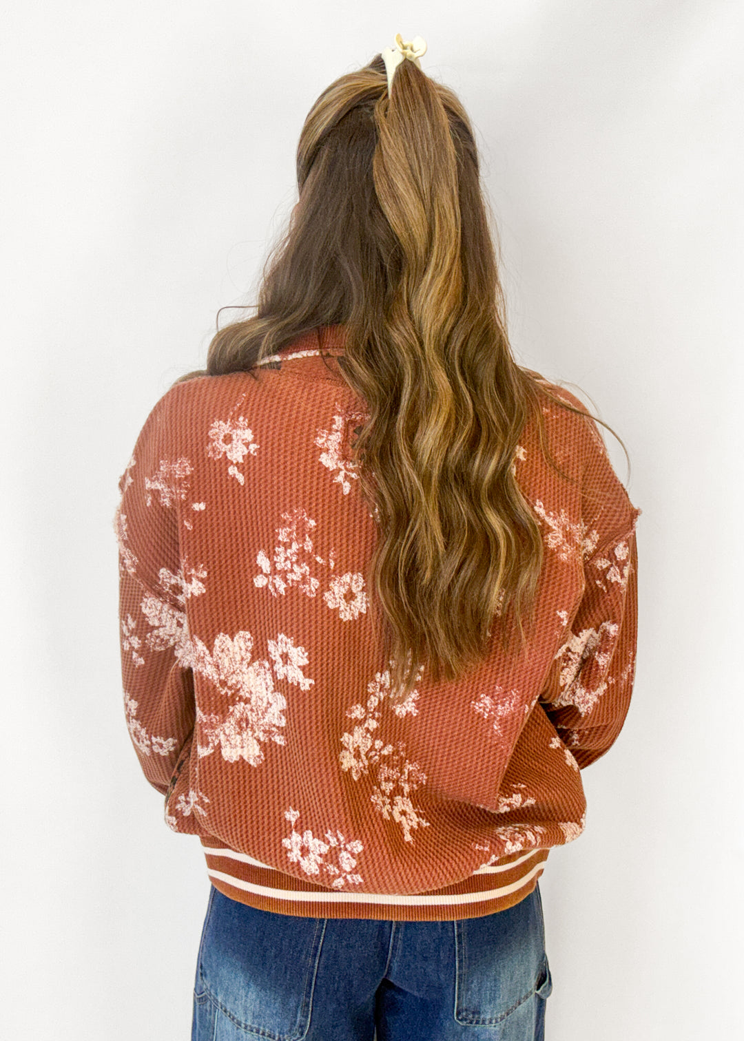 Free People Print Mix Cardi
