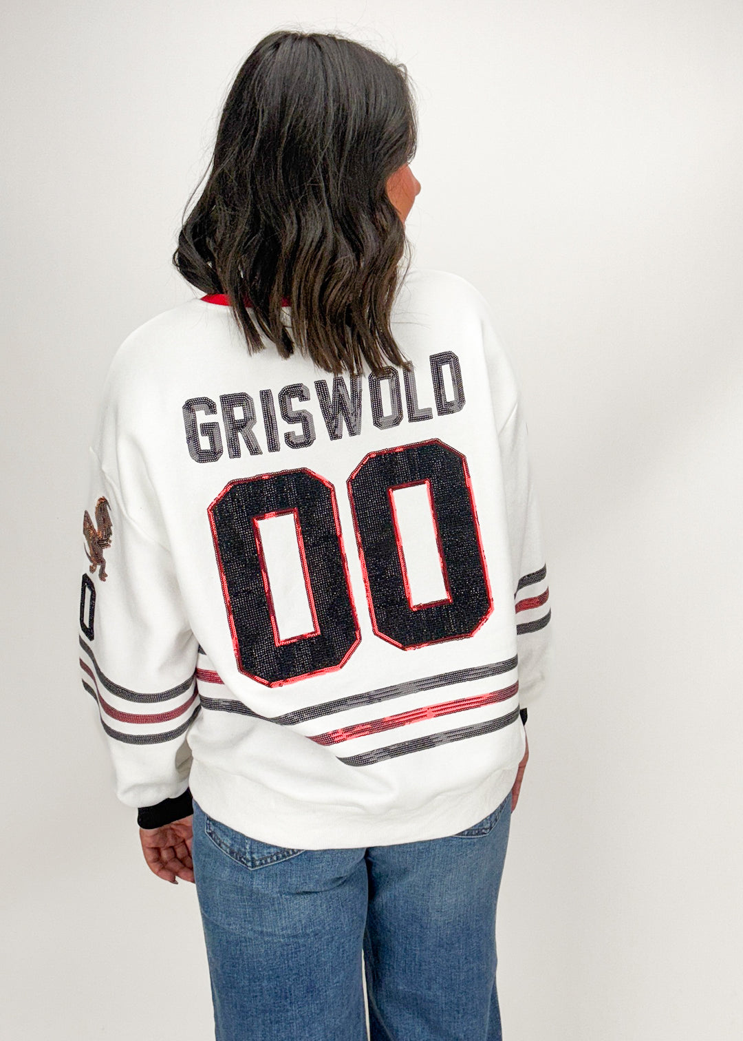 Queen of Sparkles Clark Griswold Jersey Sweatshirt