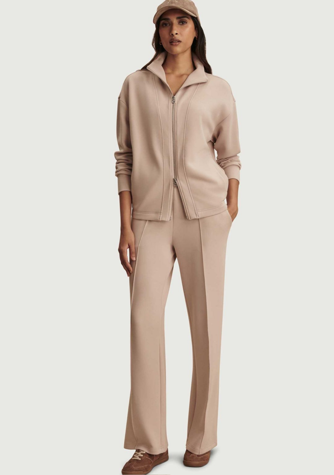 Varley Arlene Zip Through Sweat