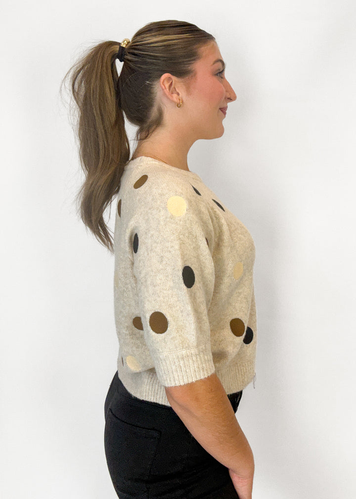 Xana Polka Dot Sweater