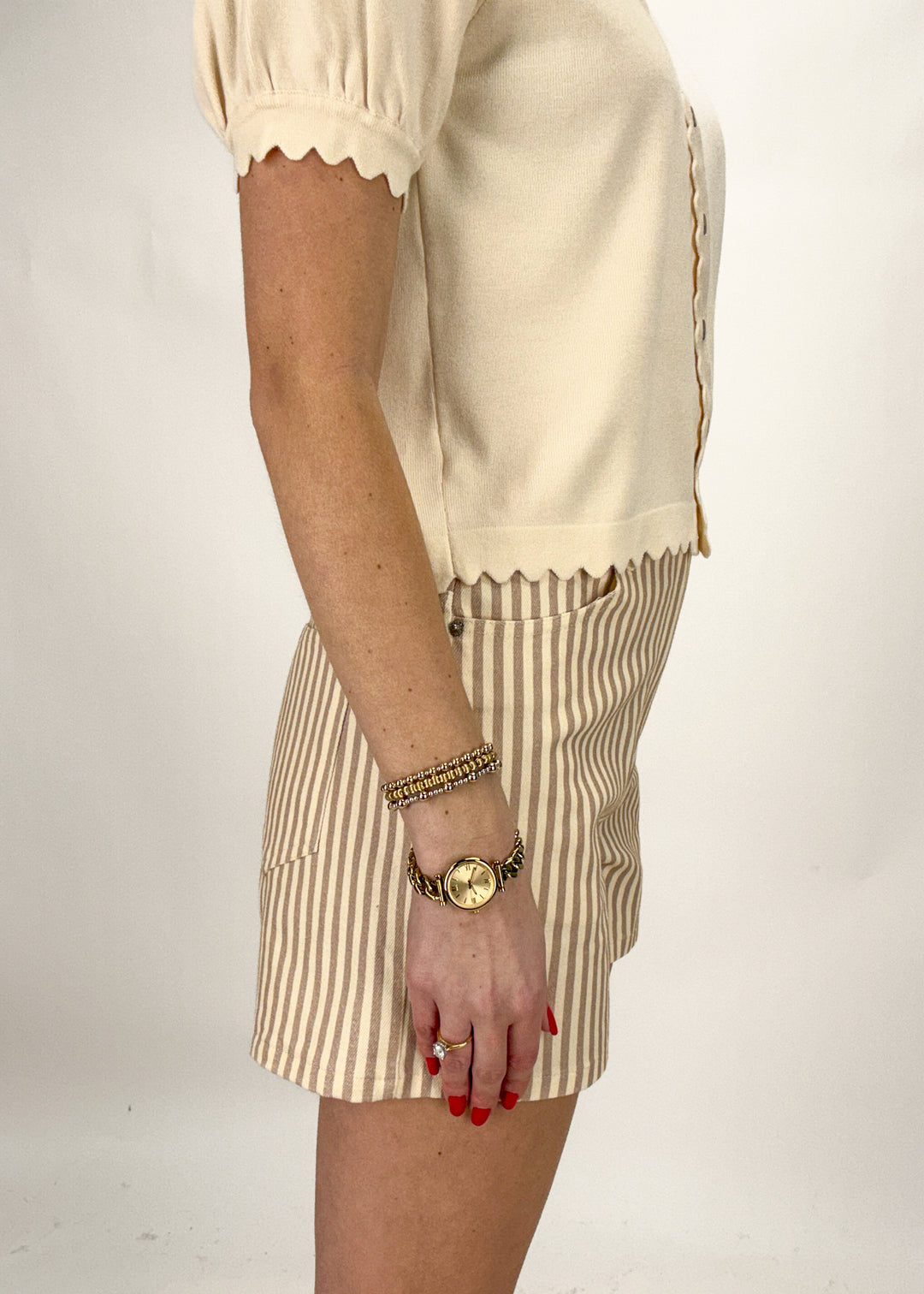 Emily Striped Shorts