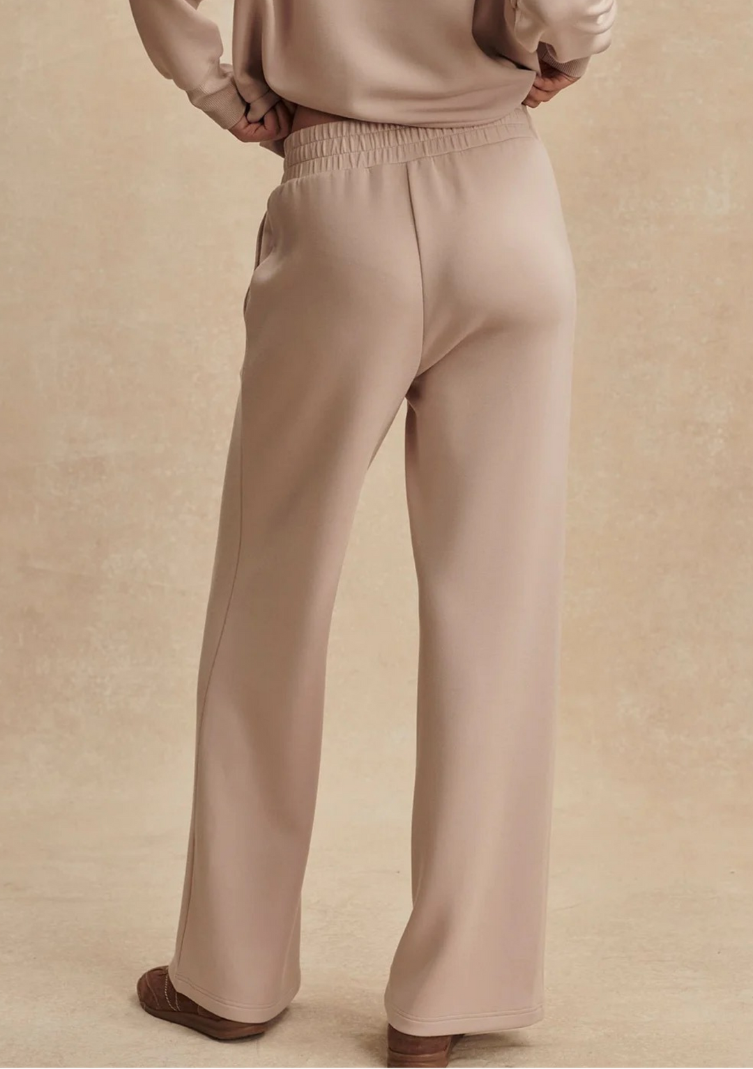 Varley The Wide Leg Pant 30" - Mushroom