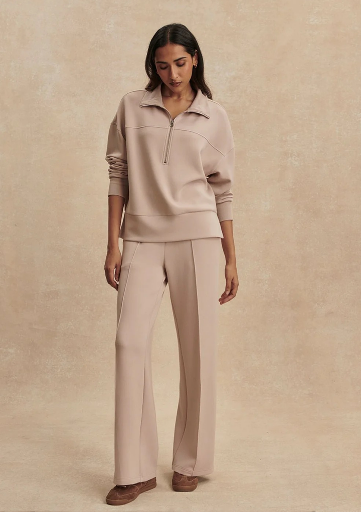 Varley The Wide Leg Pant 30" - Mushroom