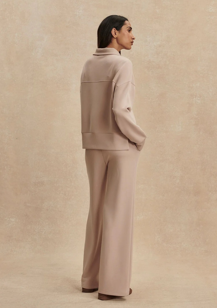 Varley The Wide Leg Pant 30" - Mushroom