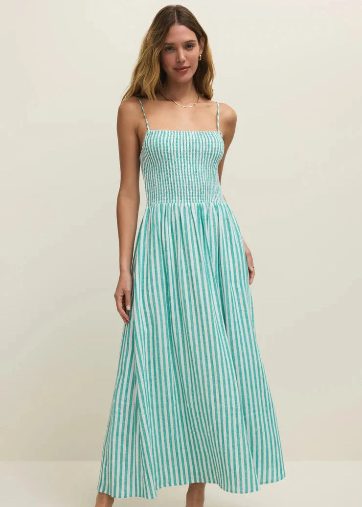 Z Supply Bayside Striped Midi Dress