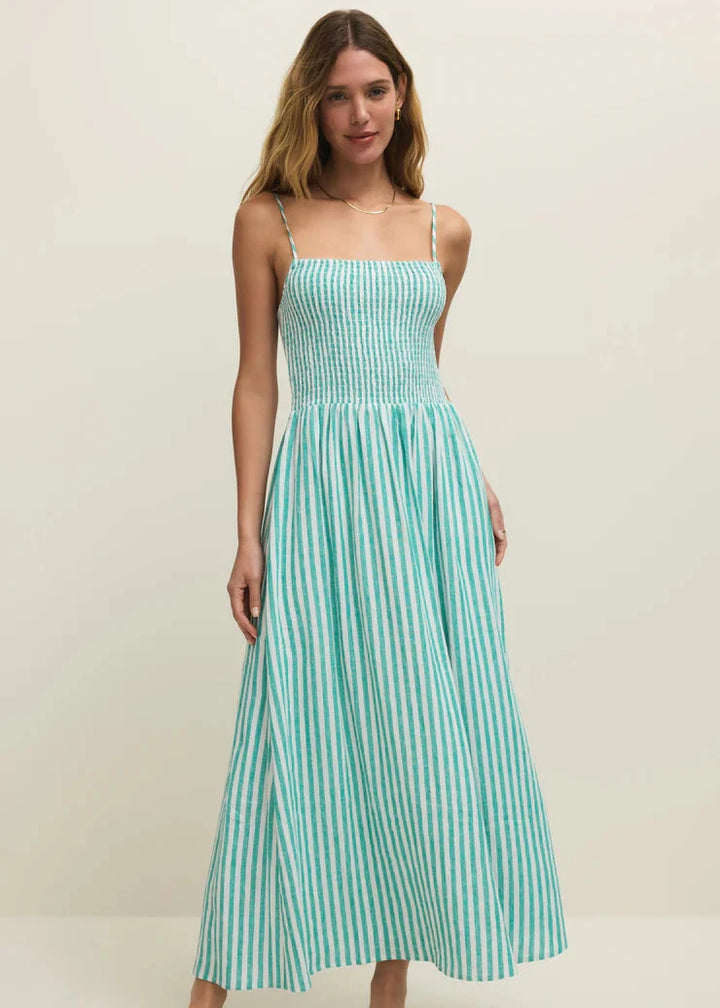 Z Supply Bayside Striped Midi Dress