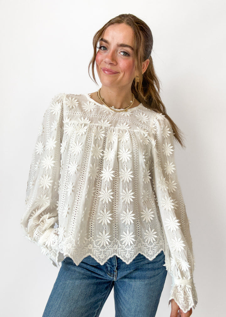 Daisy Floral Top