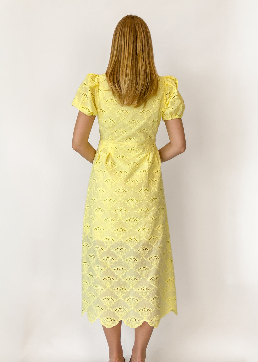 Andi Eyelet Midi Dress