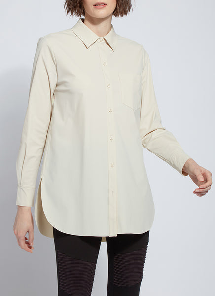 Schiffer Button Down Top in Resin