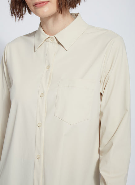 Schiffer Button Down Top in Resin