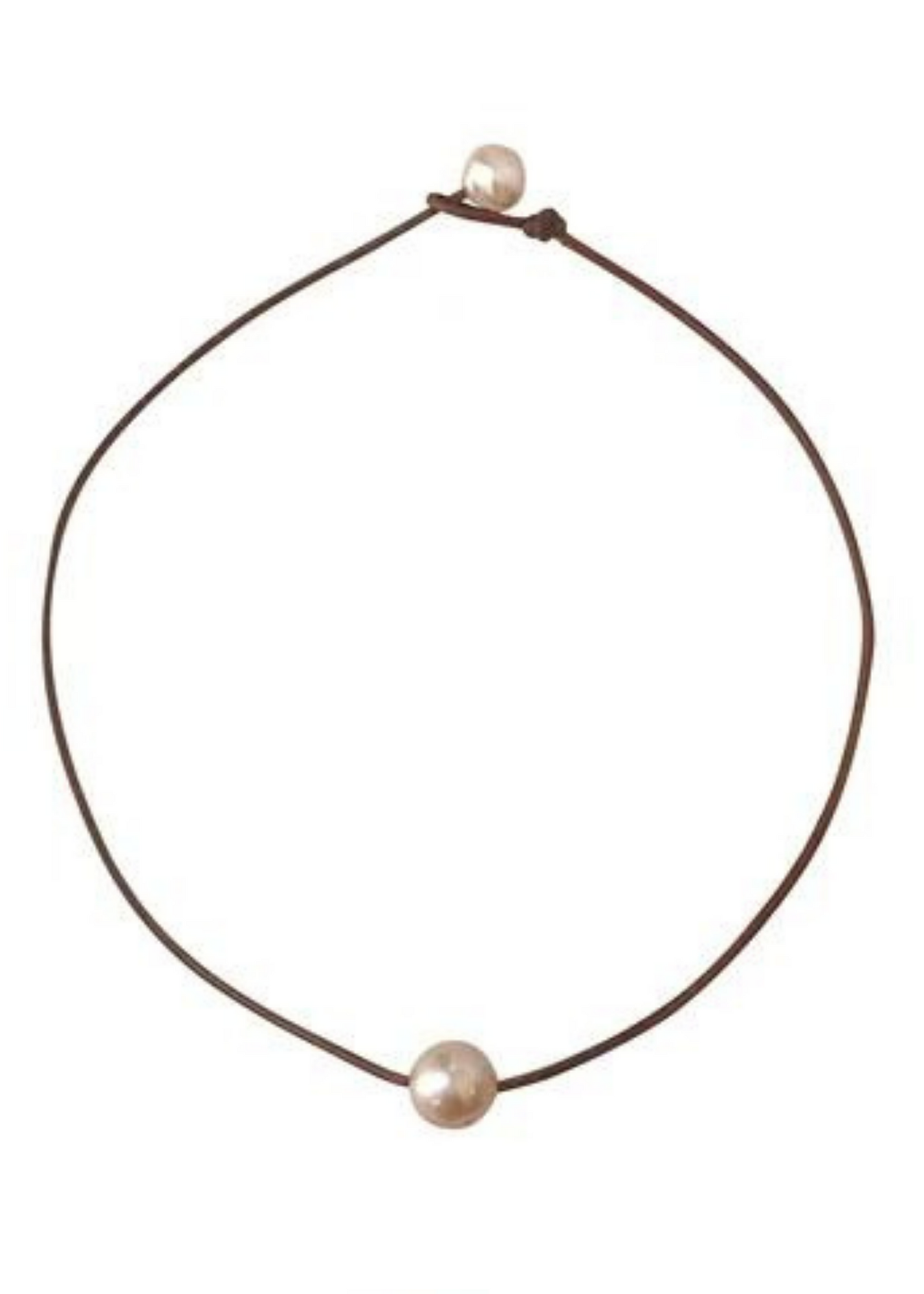 FWN white Single Necklace