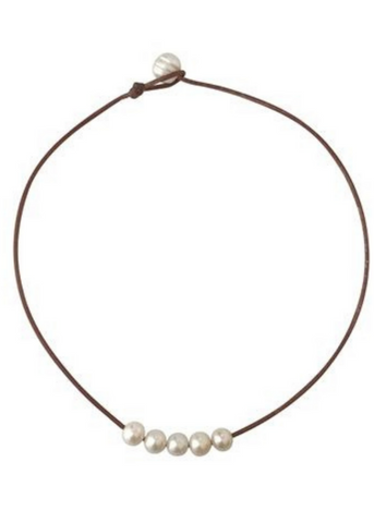 FWN Breezy No Knot Necklace-White