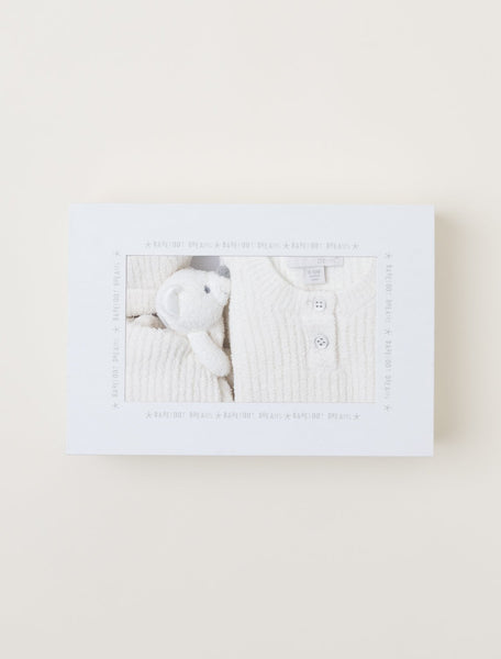 Cozychic Ribbed Baby Bundle-Cream