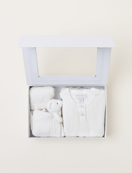 Cozychic Ribbed Baby Bundle-Cream