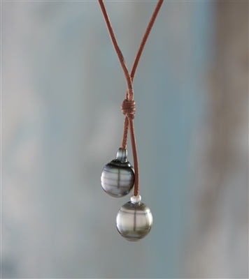 BTN Rain 2 Drop Necklace