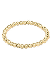 Classic Gold 5mm Bead Bracelet